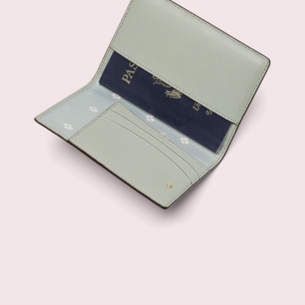 Kate spade passport holder - mint green